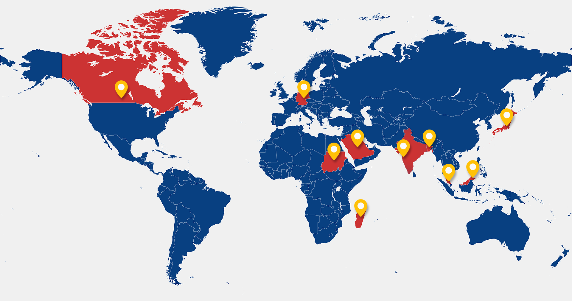 Our Served Geographies Locations